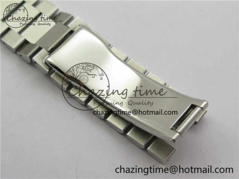 MoistureWicking Day Date 40mm SS BP Maker Best Edition Fluted Bezel Blue Dial Arabic Markers On SS Bracelet A 2886