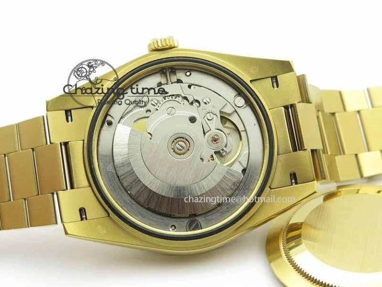 Day Date 40mm YG BP Maker Best Edition YG Dial Diamond Markers On YG Bracelet A Modern 3684