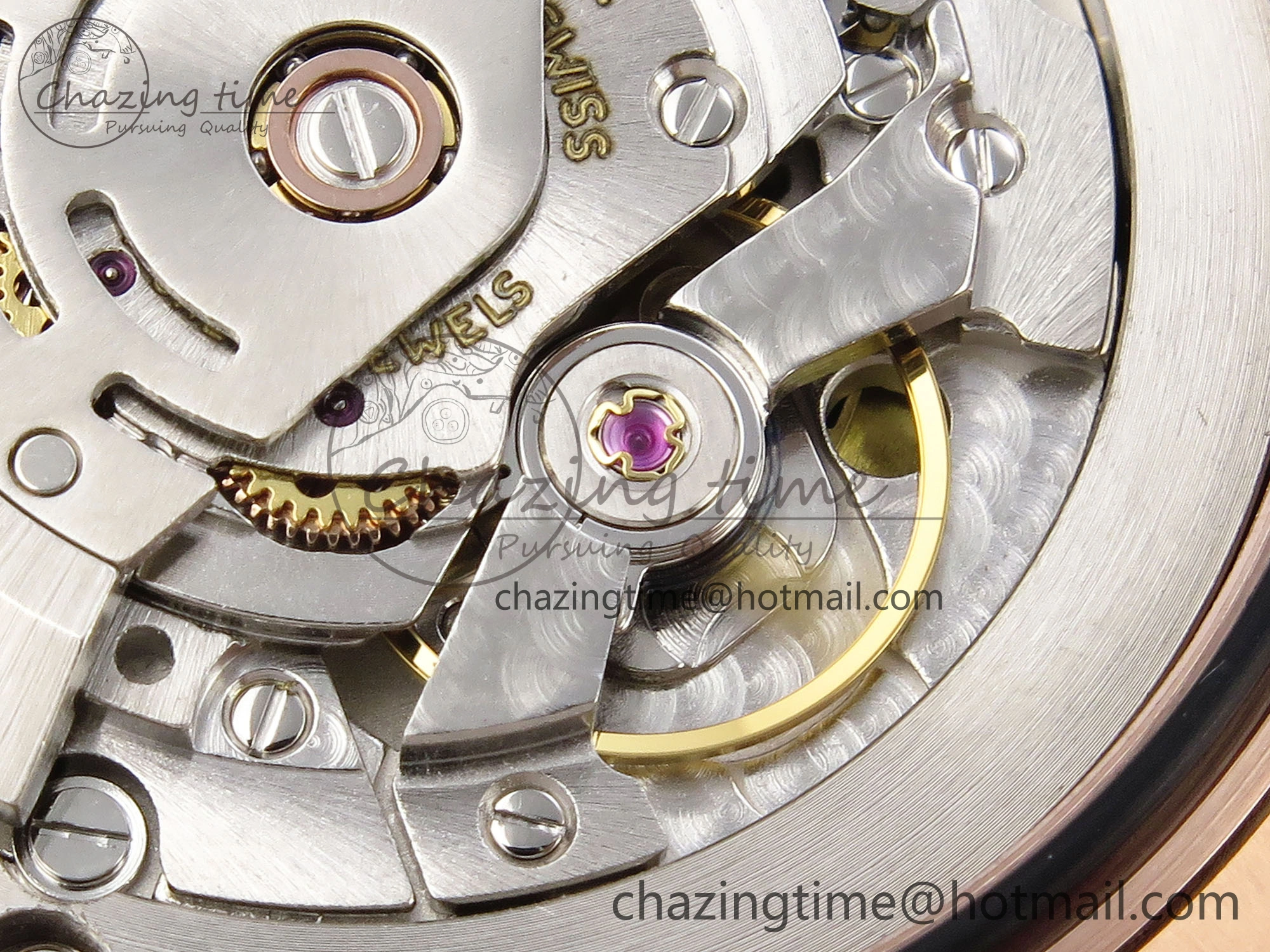 DayDate 40 RG GSF Gain Weight Green Roman Dial on President Bracelet A Unisex 1934