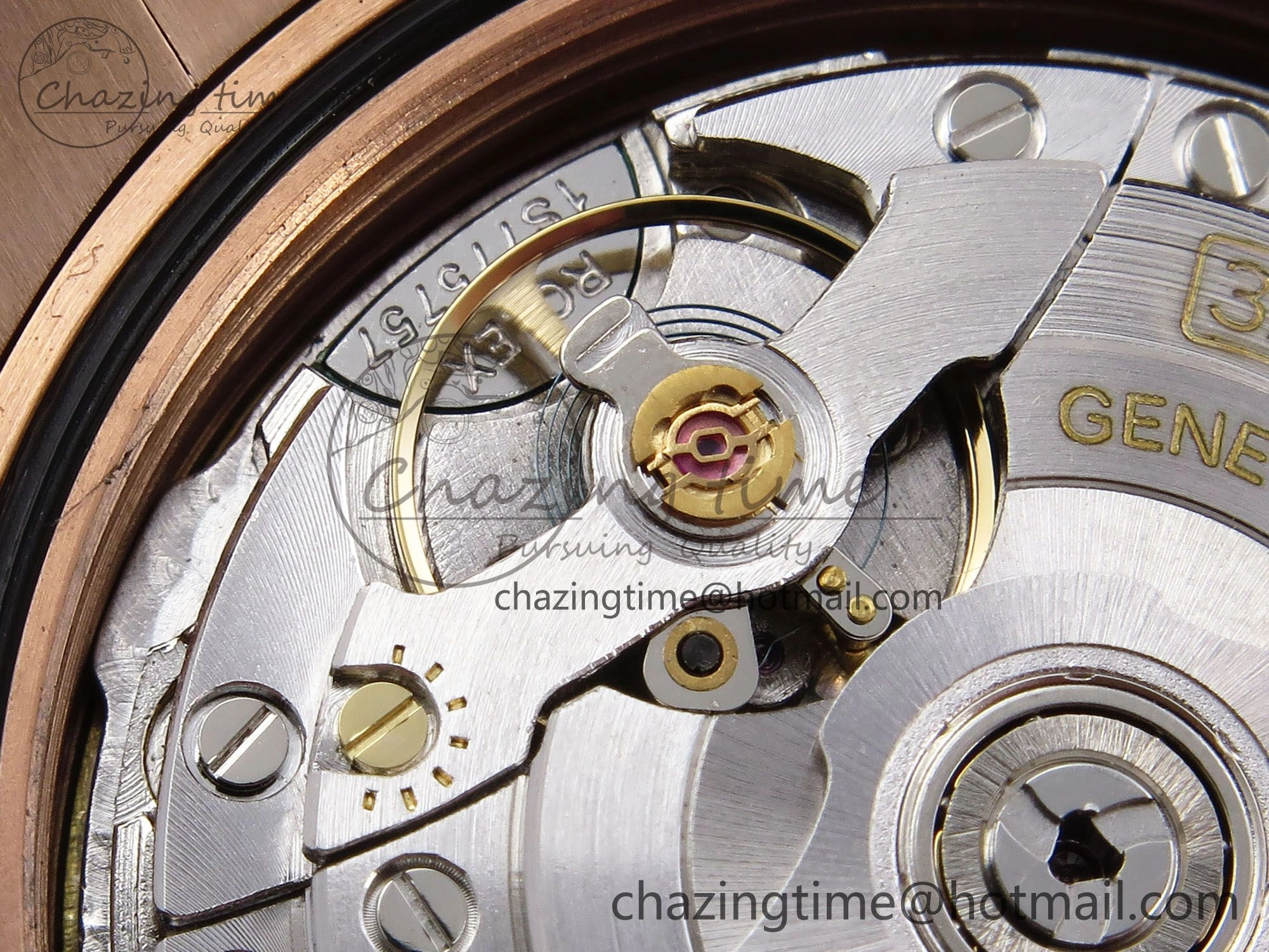 DayDate 40 RG QF Best Edition 904L Steel Slate Ombre Dial on President Bracelet VR3255 V4 (Gain Weight) Youthful 1332