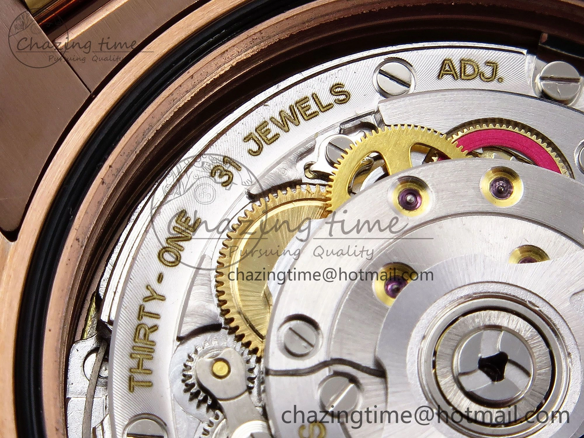 DayDate 40 RG QF Best Edition 904L Steel Slate Ombre Dial on President Bracelet VR3255 V4 (Gain Weight) Youthful 1332