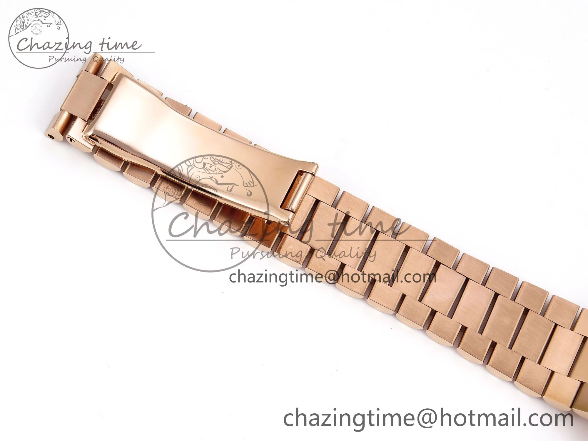DayDate 40 RG QF Best Edition 904L Steel Slate Ombre Dial on President Bracelet VR3255 V4 (Gain Weight) Youthful 1332
