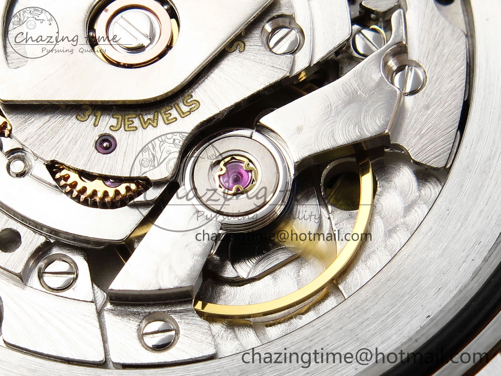 HighQuality DayDate 40 SS GSF Gain Weight Gray Stick Dial on President Bracelet A 1927