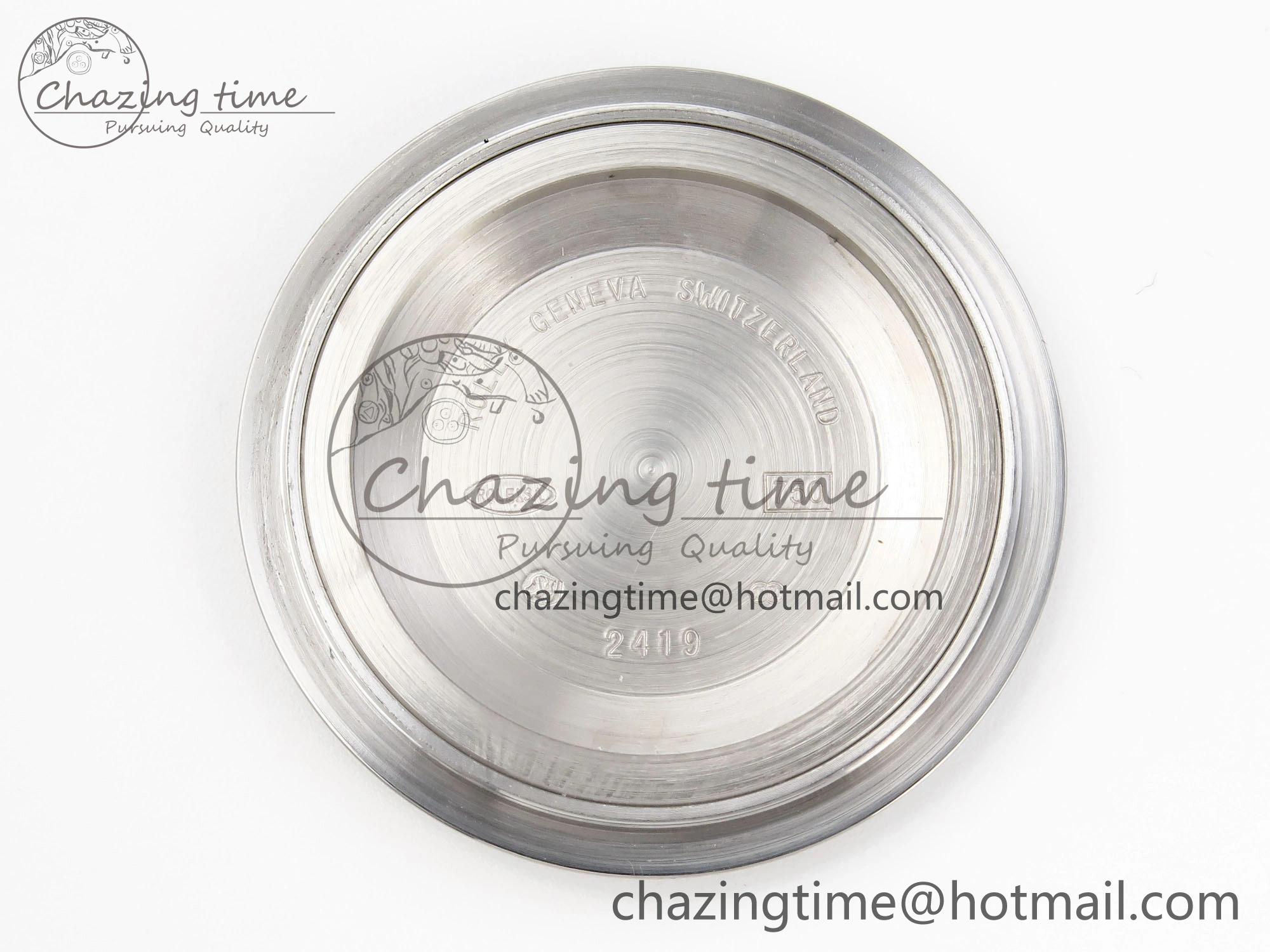 DayDate 40 SS GSF Gain Weight Silver Crystal Dial on President Bracelet A WaterResistant 1918
