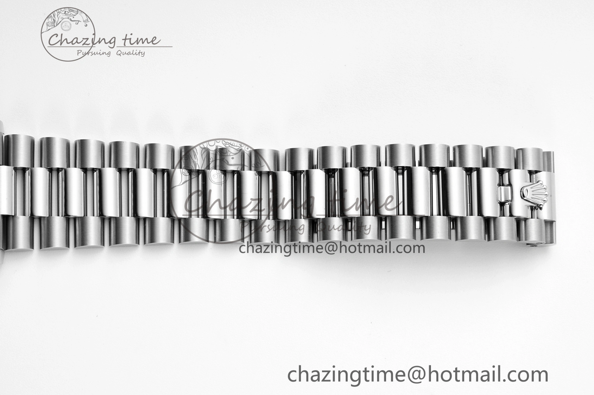 Comfortable DayDate 40 SS JDF Gain Weight 904L Steel White Dial Roman Markers on President Bracelet A2836 V 1818