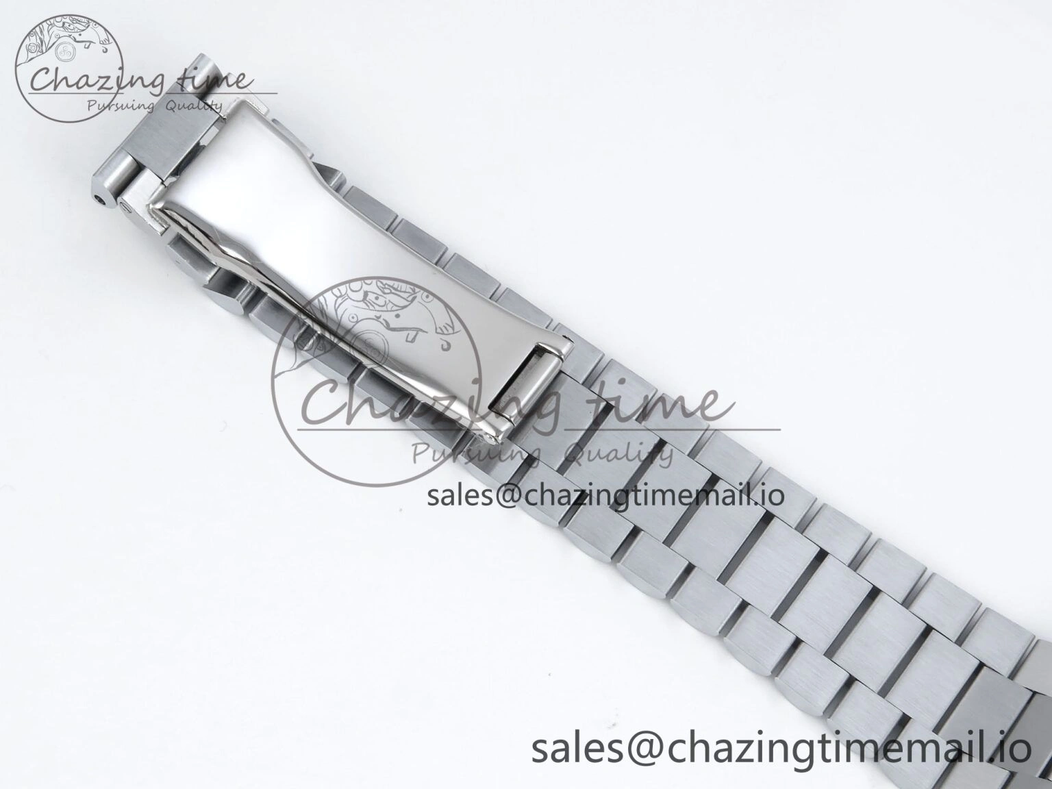 Neat DayDate 40 SS QF 1:1 Best Edition Blue Diamonds Dial Diamonds Bezel on President Bracelet A2836 V5 (Gain Weight) 485