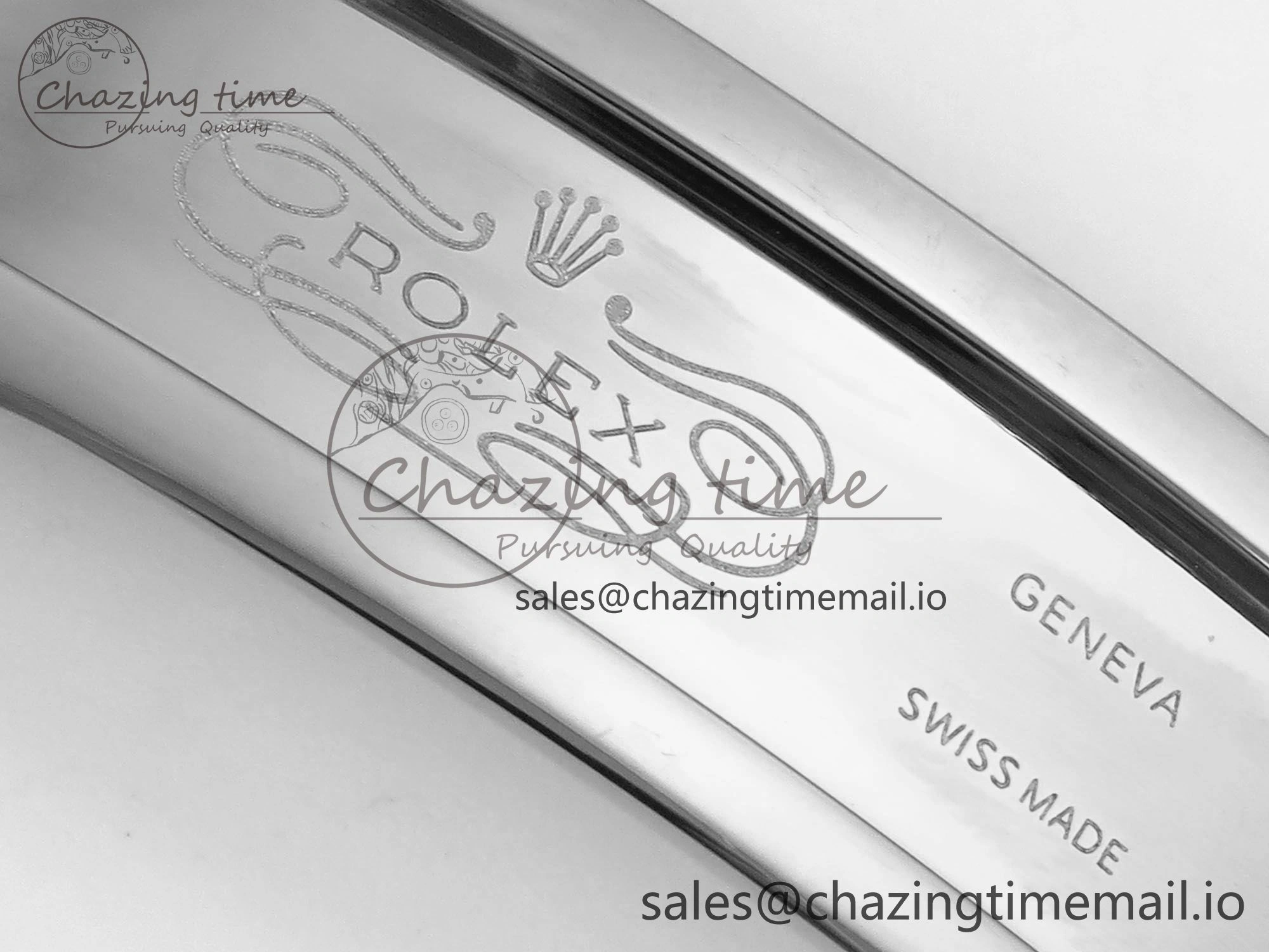 SmartChoice DayDate 40 SS QF 1:1 Best Edition Green Roman Dial Diamonds Bezel on President Bracelet A2836 V5 (Gain Weight) 478