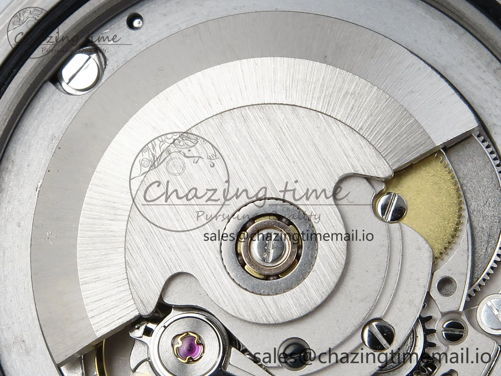 SmartChoice DayDate 40 SS QF 1:1 Best Edition Green Roman Dial Diamonds Bezel on President Bracelet A2836 V5 (Gain Weight) 478