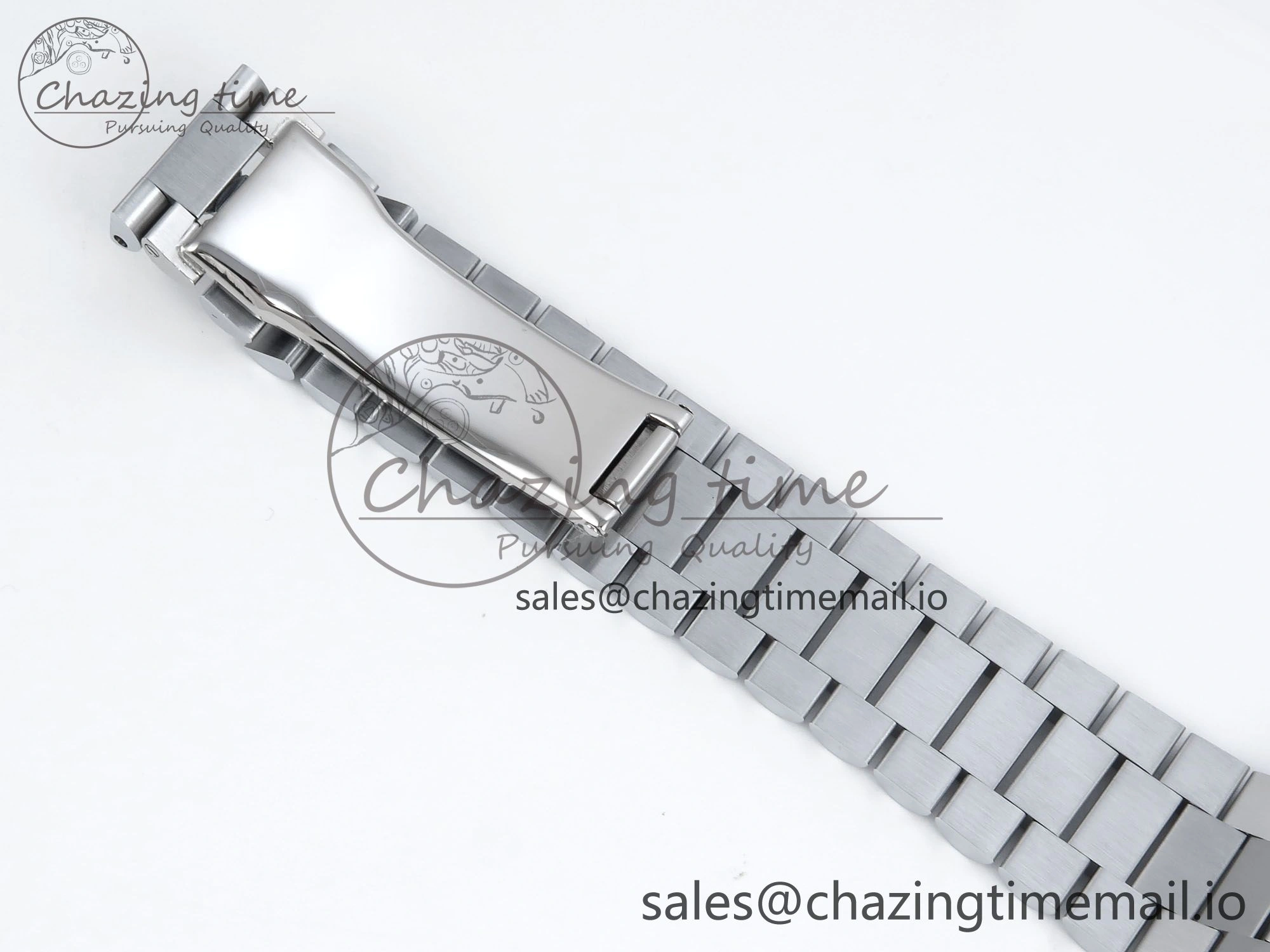 SmartChoice DayDate 40 SS QF 1:1 Best Edition Green Roman Dial Diamonds Bezel on President Bracelet A2836 V5 (Gain Weight) 478