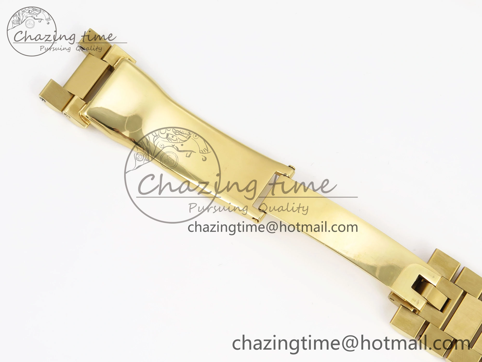 Trendsetting DayDate 40 YG GSF Gain Weight Black Crystal Dial Diamonds Bezel on President Bracelet A 1928