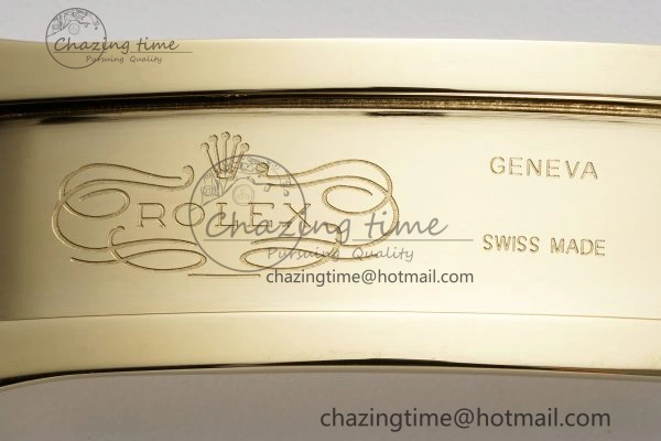 Youthful DayDate 40 YG JDF Gain Weight 904L Steel YG Dial Roman Markers on President Bracelet A2836 V 1821