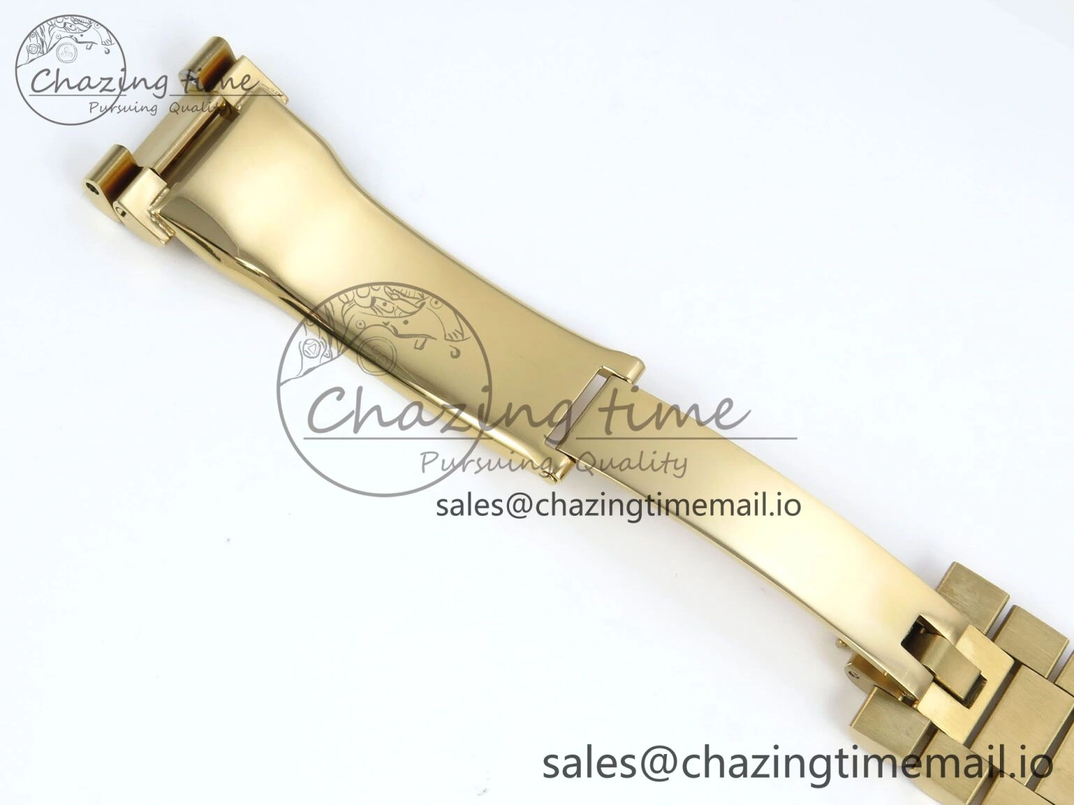 OnTrend DayDate 40 YG QF 1:1 Best Edition Green Roman Dial Diamonds Bezel on President Bracelet A2836 V5 (Gain Weight) 486