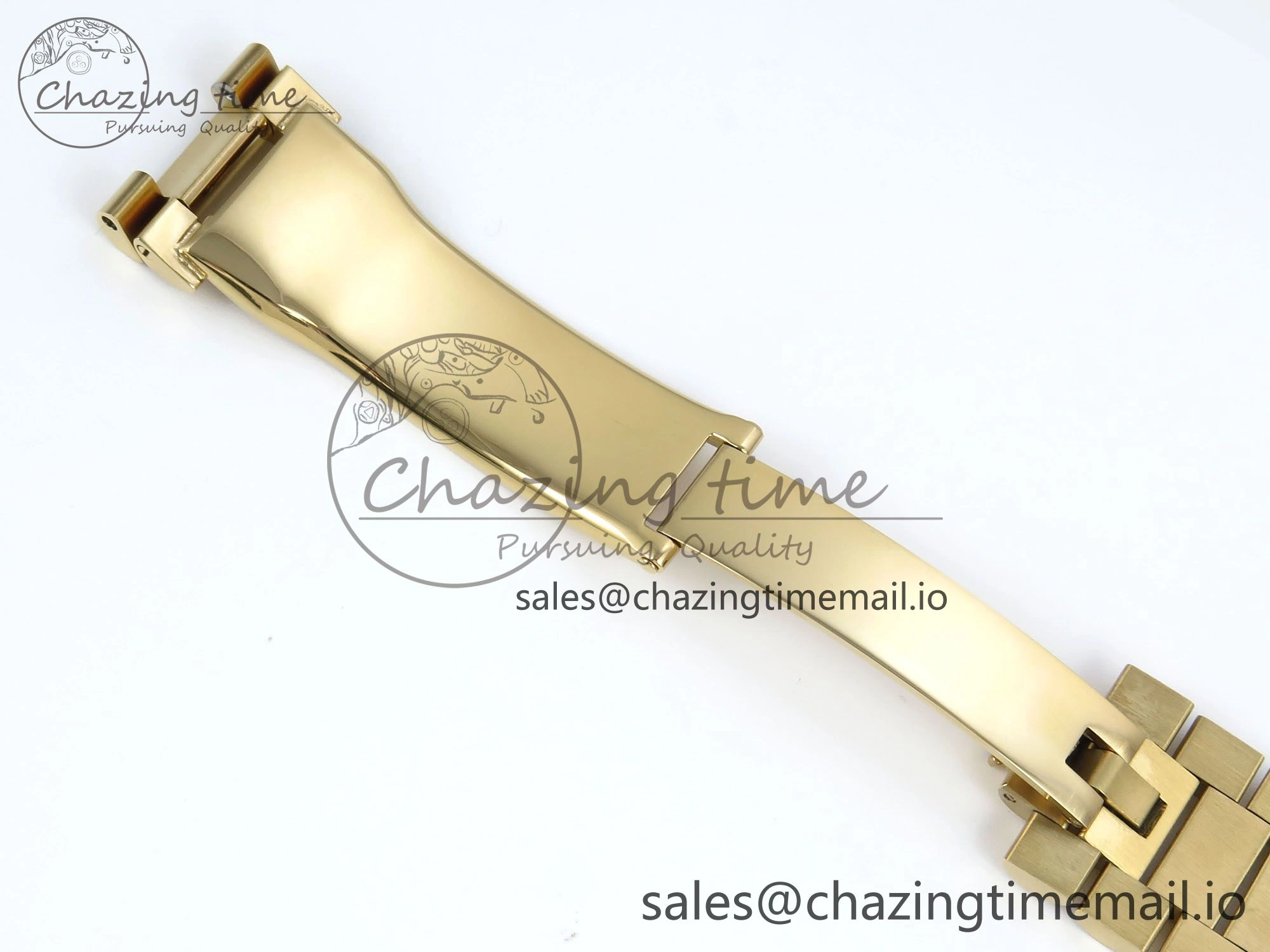 OnTrend DayDate 40 YG QF 1:1 Best Edition Green Roman Dial Diamonds Bezel on President Bracelet A2836 V5 (Gain Weight) 486