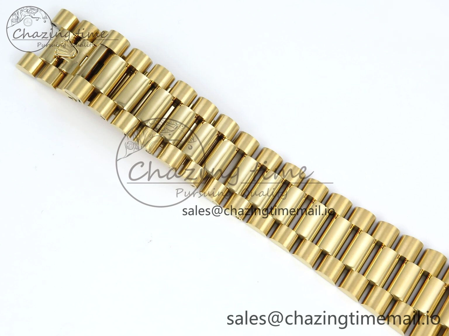 DailyWear DayDate 40 YG QF 1:1 Best Edition Pink Diamonds Dial Diamonds Bezel on President Bracelet A2836 V5 (Gain Weight) 488