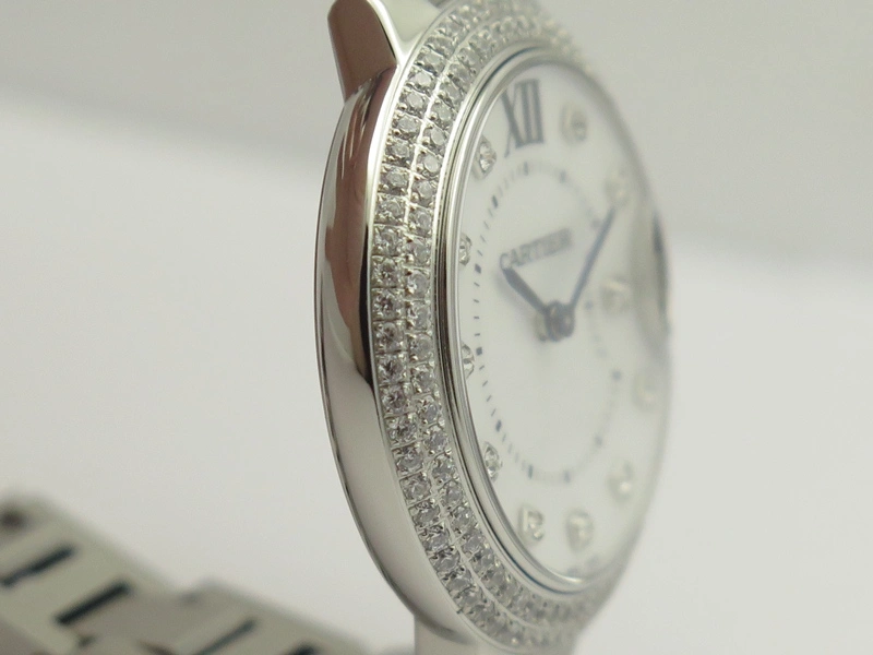 DayDate 40mm BP-Maker 228206 SS Green Roman Dial (Fluted Bezel) On SS Bracelet ETA Stylish 3904