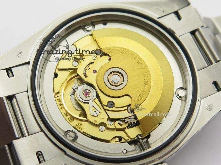 GoAnywhere DayDate 40mm BP-Maker 228206 SS Ice Blue Roman Dial (Fluted Bezel) On SS Bracelet ETA 3910
