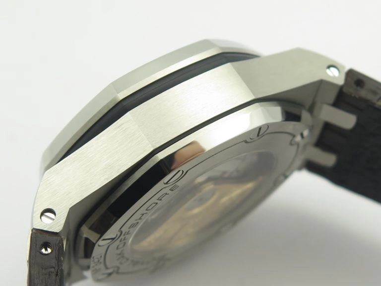 DailyWear DayDate 40mm BP-Maker 228206 SS Ice Blue Stick Dial (Smooth Bezel) On SS Bracelet ETA 3913