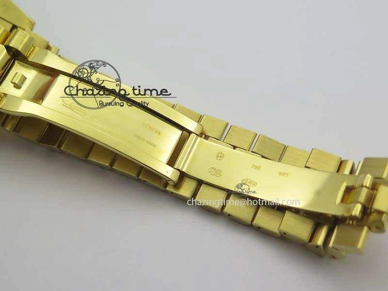 DayDate 40mm BP-Maker 228238 YG Wrapped Gold Roman Dial (Fluted Bezel) On YG Bracelet ETA StreetReady 3848
