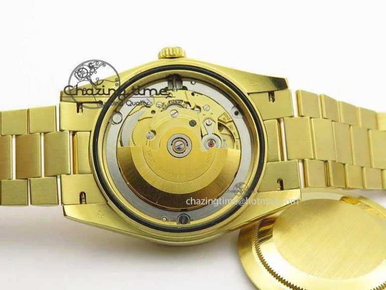 DayDate 40mm BP-Maker 228238 YG Wrapped Gold Roman Dial (Fluted Bezel) On YG Bracelet ETA StreetReady 3848