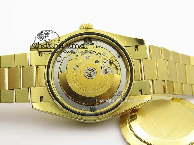 DayDate 40mm BP-Maker 228238 YG Wrapped Gold Roman Dial (Fluted Bezel) On YG Bracelet ETA StreetReady 3848