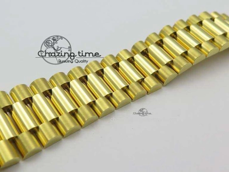 DayDate 40mm BP-Maker 228238 YG Wrapped Gold Roman Dial (Fluted Bezel) On YG Bracelet ETA StreetReady 3848