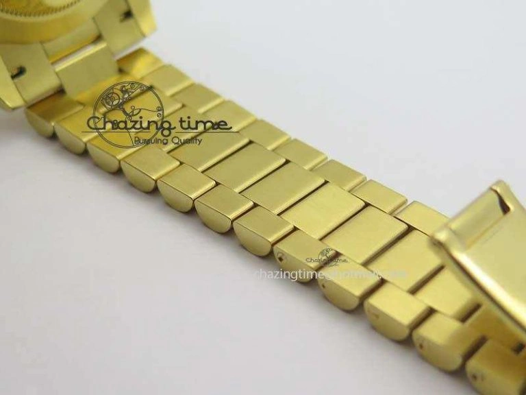 DayDate 40mm BP-Maker 228238 YG Wrapped Gold Roman Dial (Fluted Bezel) On YG Bracelet ETA StreetReady 3848