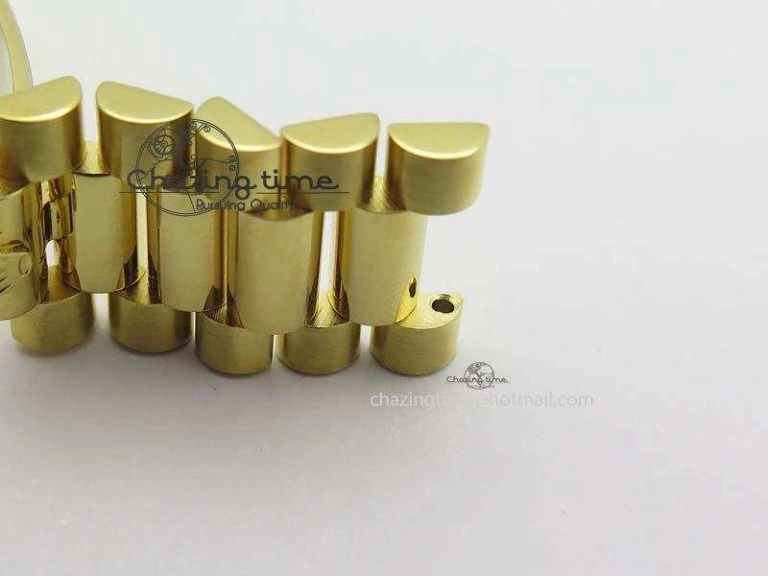 DayDate 40mm BP-Maker 228238 YG Wrapped Gold Roman Dial (Fluted Bezel) On YG Bracelet ETA StreetReady 3848