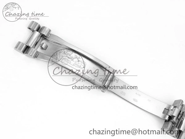 DayDate 40mm SS QF 1:1 Best Edition Blue Roman Dial on President Bracelet A2824 (Gain Weight) Unique 1328
