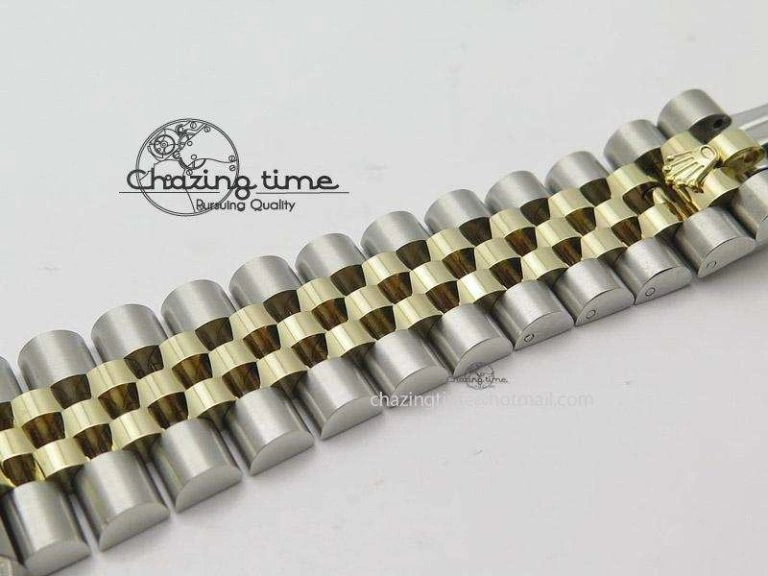 Colorful DayDate II 41mm MK Best Edition SS RG Wrapped Gold Dial Diamond Marker On Bracelet A 4000