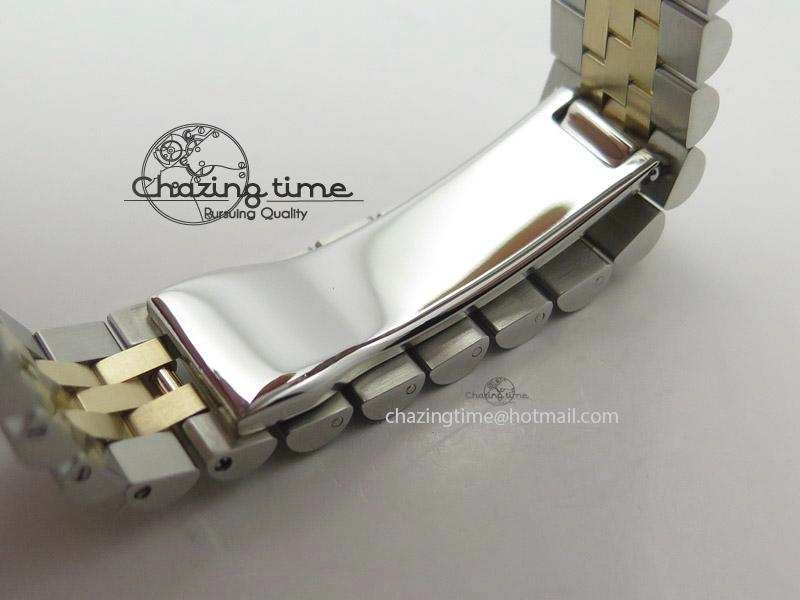 Colorful DayDate II 41mm MK Best Edition SS RG Wrapped Gold Dial Diamond Marker On Bracelet A 4000