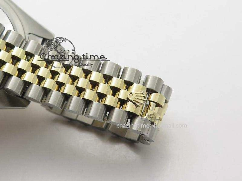 Colorful DayDate II 41mm MK Best Edition SS RG Wrapped Gold Dial Diamond Marker On Bracelet A 4000