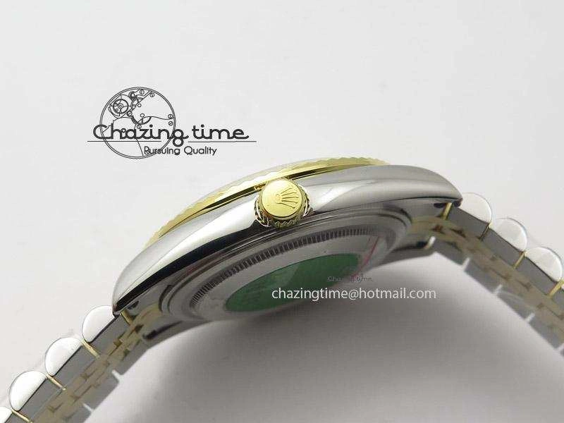 DayDate II 41mm MK Best Edition SS RG Wrapped Sliver Dial Roman Marker On Bracelet A Affordable 4005