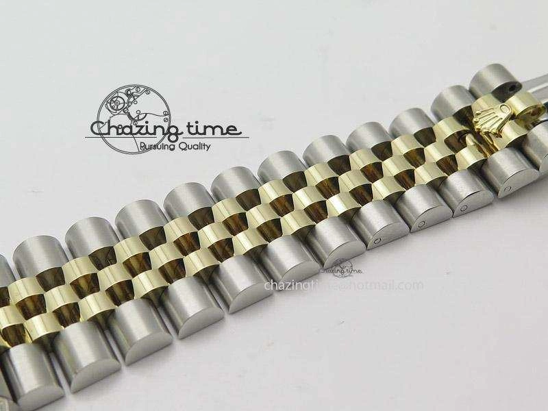 DayDate II 41mm MK Best Edition SS RG Wrapped Sliver Dial Roman Marker On Bracelet A Affordable 4005