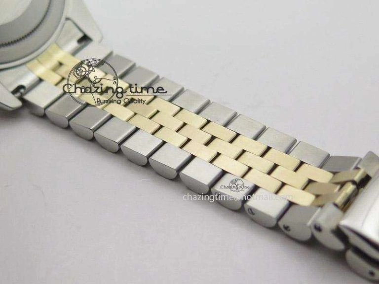 DayDate II 41mm MK Best Edition SS RG Wrapped Sliver Dial Roman Marker On Bracelet A Affordable 4005