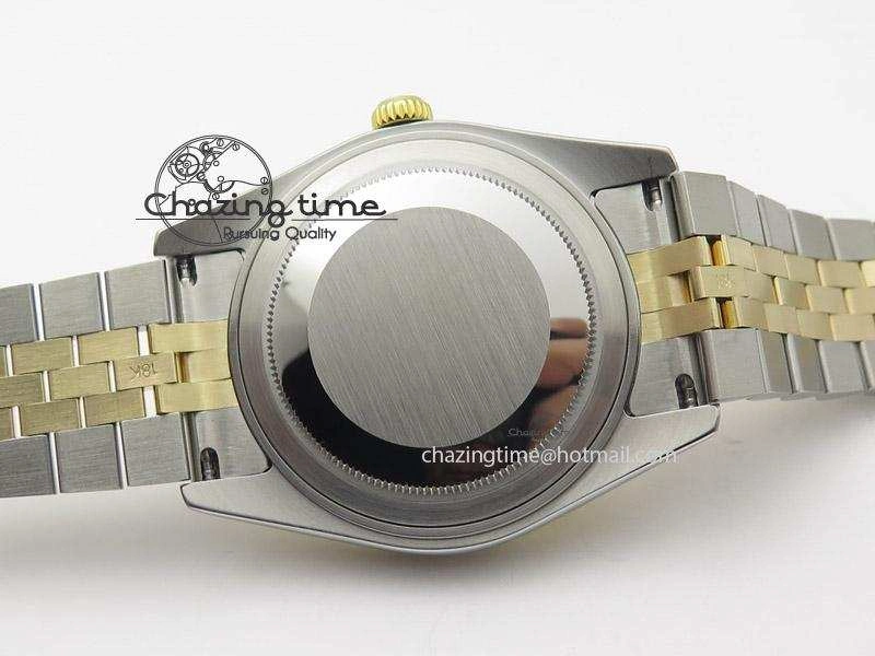 DayDate II 41mm MK Best Edition SS RG Wrapped Sliver Dial Roman Marker On Bracelet A Affordable 4005