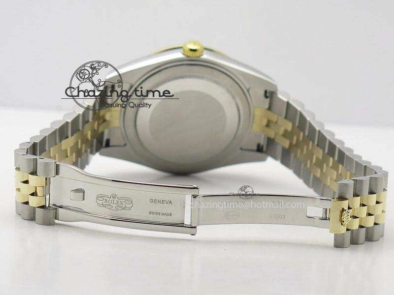 DayDate II 41mm MK Best Edition SS RG Wrapped Sliver Dial Roman Marker On Bracelet A Affordable 4005