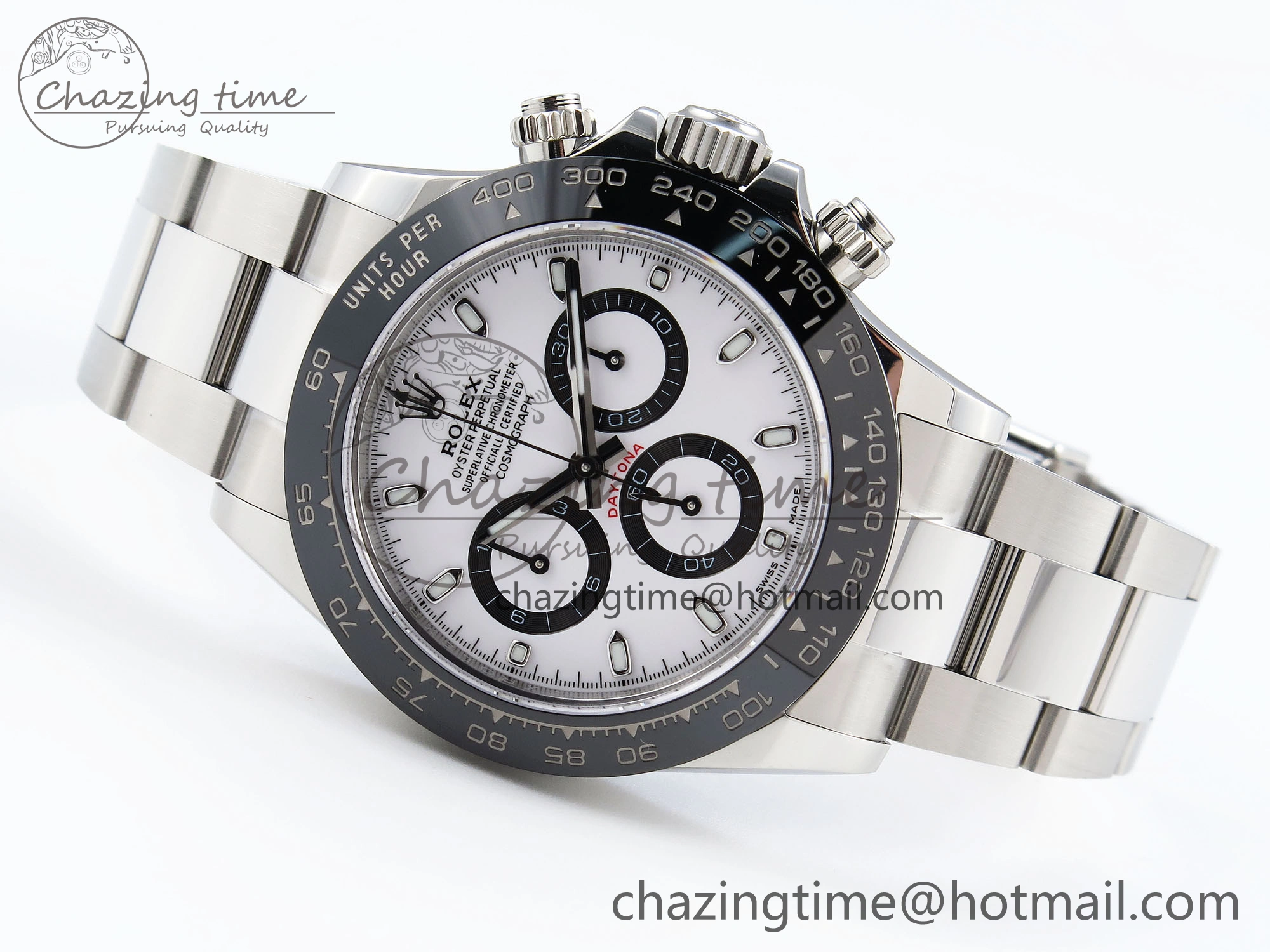 Daytona 116500 APSF 1:1 Best Edition White Dial on SS Bracelet SH Soft 1840