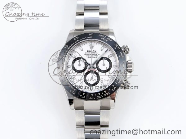 Daytona 116500 APSF 1:1 Best Edition White Dial on SS Bracelet SH Soft 1840