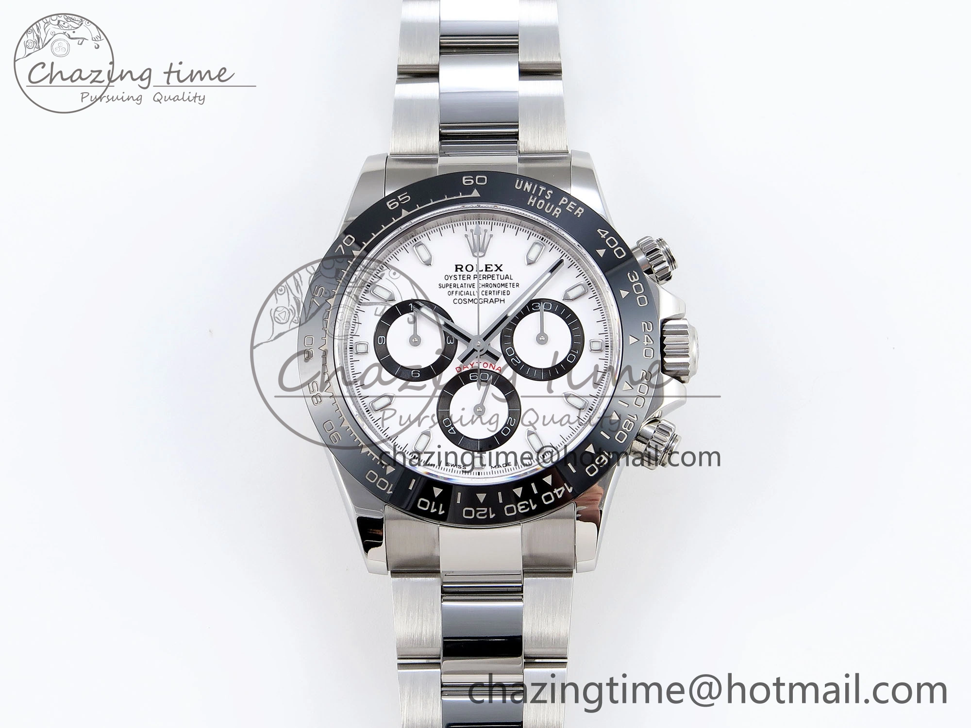 Daytona 116500 APSF 1:1 Best Edition White Dial on SS Bracelet SH Soft 1840
