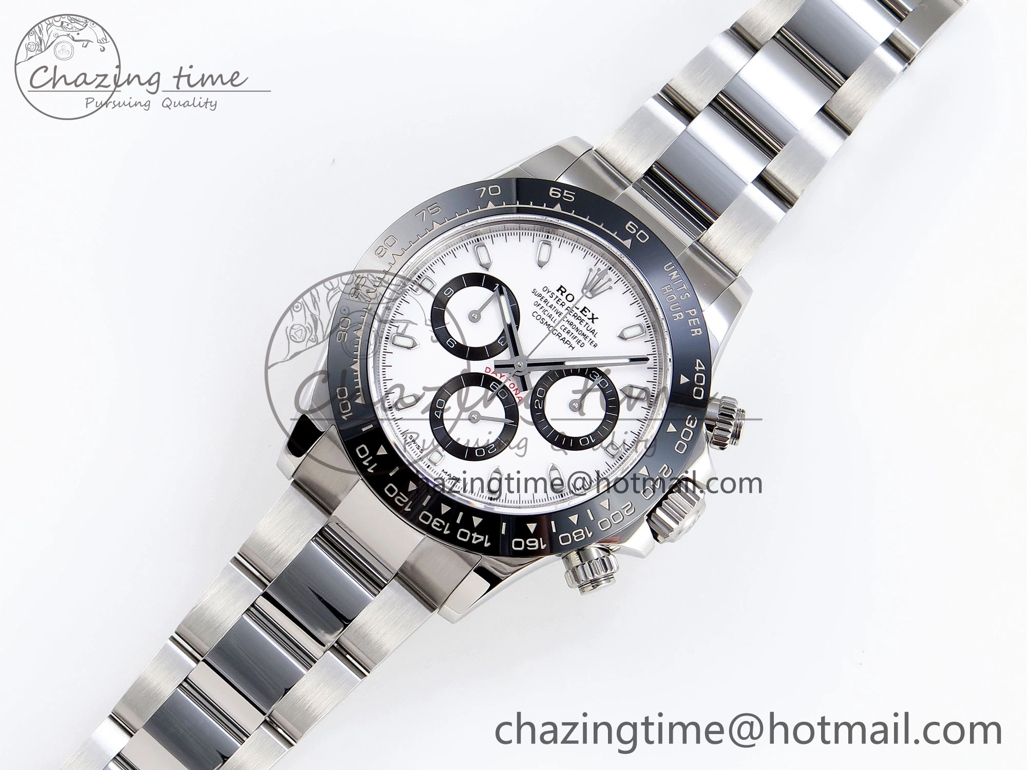Daytona 116500 APSF 1:1 Best Edition White Dial on SS Bracelet SH Soft 1840