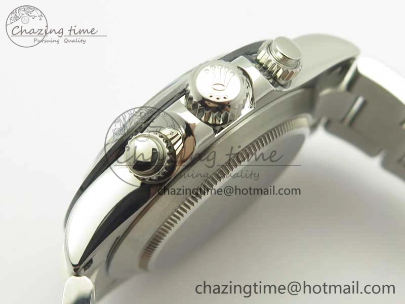 Bright Daytona 116500 ARF 1:1 Best Edition 904L SS Case And Bracelet White Dial A4130 Super Clone V 3421