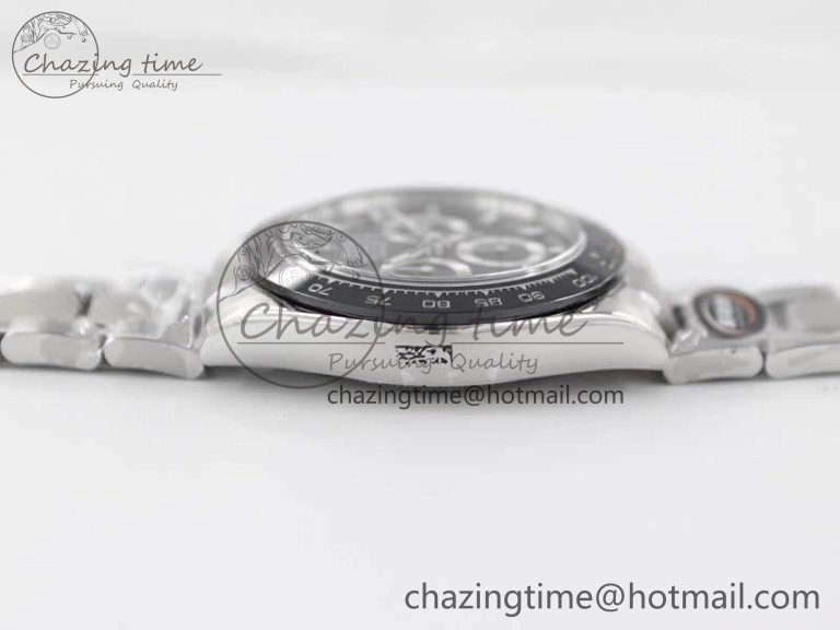 Daytona 116500 BTF 1:1 Best Edition 904L SS Case and Bracelet Black Dial SA SmartChoice 2447