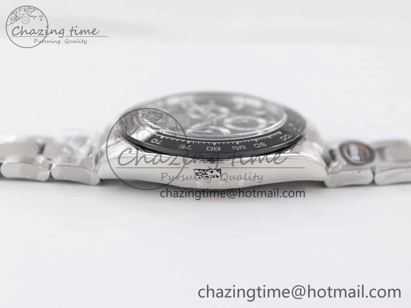 Daytona 116500 BTF 1:1 Best Edition 904L SS Case and Bracelet Black Dial SA SmartChoice 2447
