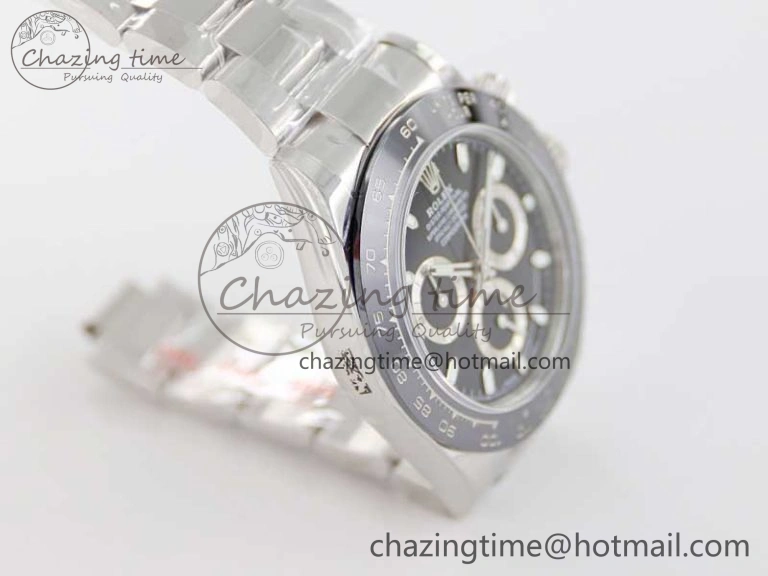 Daytona 116500 BTF 1:1 Best Edition 904L SS Case and Bracelet Black Dial SA SmartChoice 2447