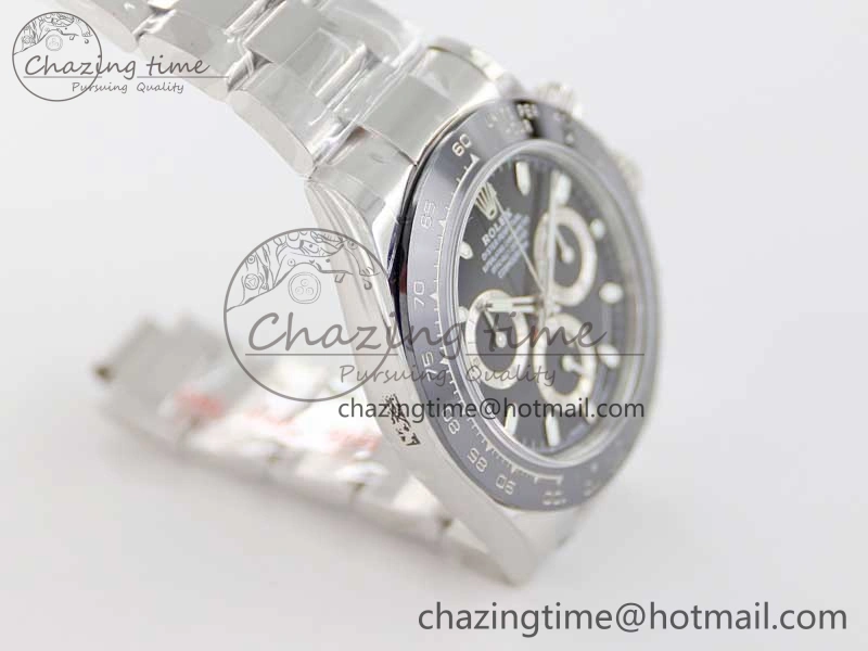 Daytona 116500 BTF 1:1 Best Edition 904L SS Case and Bracelet Black Dial SA SmartChoice 2447
