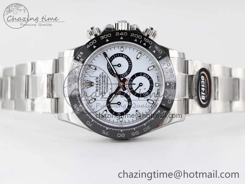 Daytona 116500 BTF 1:1 Best Edition 904L SS Case and Bracelet White Dial SA Unisex 2448
