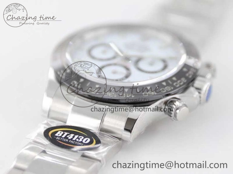 Daytona 116500 BTF 1:1 Best Edition 904L SS Case and Bracelet White Dial SA Unisex 2448