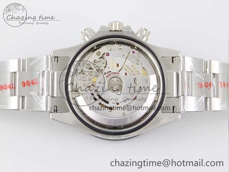 Daytona 116500 BTF 1:1 Best Edition 904L SS Case and Bracelet White Dial SA Unisex 2448