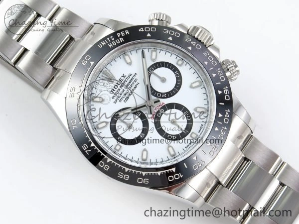 Efficient Daytona 116500 Clean 1:1 Best Edition 904L SS Case and Bracelet White Dial SA4130 V 1551