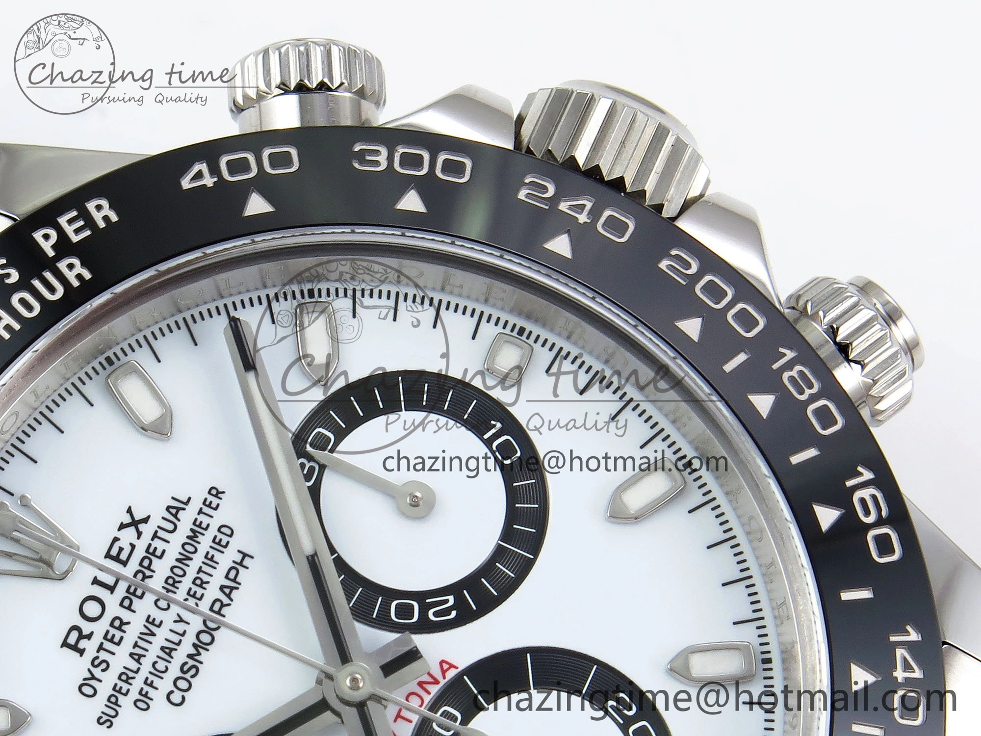 Efficient Daytona 116500 Clean 1:1 Best Edition 904L SS Case and Bracelet White Dial SA4130 V 1551